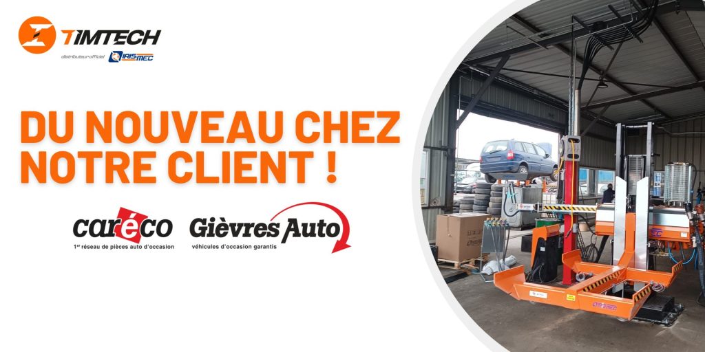 Nouveauté chez notre client